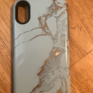 iphone X marble otter box case